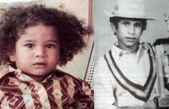 Indian Cricketer Childhood Pic
