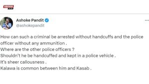 Ashok Pandit Tweet