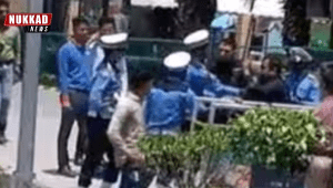 Logix City Centre Mall, Noida Guard Fight