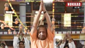 Yogi Adityanath in Gorakhnath Temple 