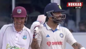 virat kohli & west indies wicket keepar