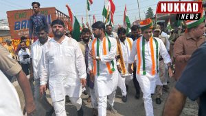 BJP Yuva Morcha took out Tiranga Yatra