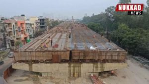 Sword hanging construction of Bhangel elevated road