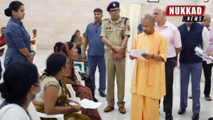 CM Yogi listened to  problems of people in Janta Darshan