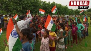 Neki Ka Dabba Foundation hoisted  flag